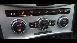 Volkswagen Passat CC. Проверка температуры двигателя через диагностический режим Climatronic