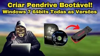 Como criar um pendrive com todas versões do Windows 7 2024