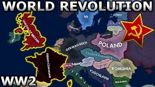 What if the Allies were Communist in WW2? | HOI4 Timelapse