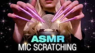 ASMR ✨ Intense Ear to Ear Mic Scratching w/ CLAWS✨ No cover✨ Deep, loud and tingly! ⚡️No talking!