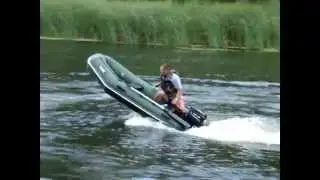 Лодка Bark-BT-310-S, двигатель Parsun-9.8 л.с. / Boat Bark-BT-310-S, the engine Parsun-9.8 hp