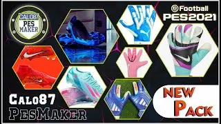 🔥 PES2021 🔥LINK BOOTS Y GLOVES