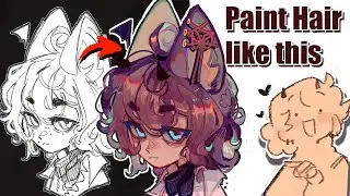 How i Color and Render hair !! pt.2