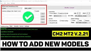 How to add new model in Infinity CM2 new setup CM2 MT2 ver.2.21 |in Urdu in Hindi.