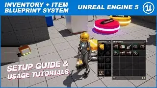 UE5 Inventory and Item System Setup Guide and Usage Tutorials