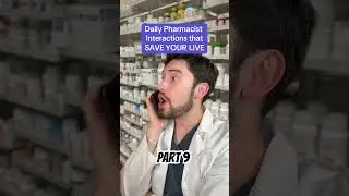 HOW YOUR PHARMACIST SAVES YOUR LIFE PT9 #pharmacist #pharmacy #pharmacytechnician #retailpharmacy