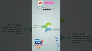 Powerpoint Arrow Shape Infographic Animation 