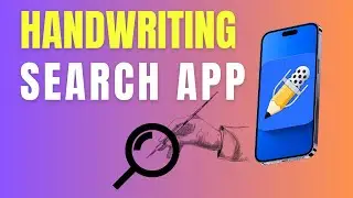 Best App for Handwriting Search & Handwriting to Text Convert on iPhone and MacBook 2024