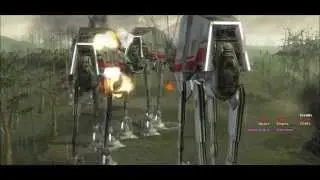 Star Wars: Empire at War: Forces of Corruption - ATAT Under Heavy Fire