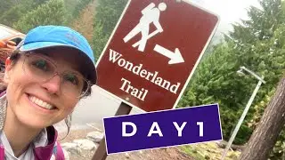 Backpacking the Wonderland Trail. DAY 1: Longmire to South Puyallup River