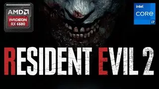 Resident Evil 2 Gameplay with i7 4770 and RX 6600 8Gb (Ultra Setting)