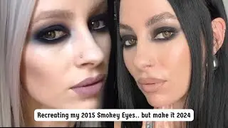 Recreating my 2015 Smokey Eye but make it 2024