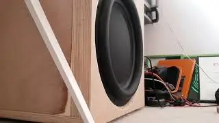 Tymphany STW350F Subwoofer and Yamaha PC9500N Amp - Interstellar (2014) Rocket Launch Scene