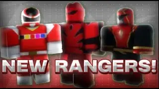 NEW RANGERS ADDED TO POWER RANGERS SHATTERED GRID | ROBLOX | NEW! | UPDATE
