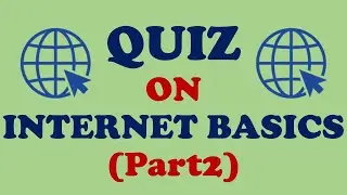 Internet Basics Quiz | Part-2 | Quiz on Internet basics | Internet general questions and answers #GK
