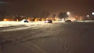 3 car drift impala vs. Forester vs. Outback