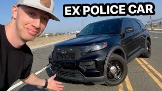 I BOUGHT A RETIRED POLICE CAR!!