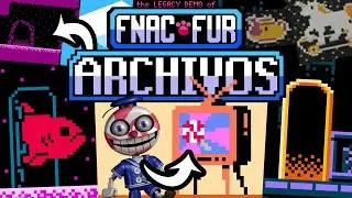 EASTER EGGS, ARCHIVOS SECRETOS y NO USADOS de FNAC FUR Legacy Demo | Parte 1