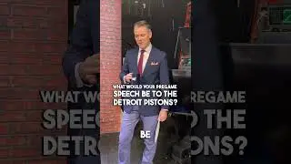 Nick, Wildes & Brou *try* to motivate the Pistons 😅 