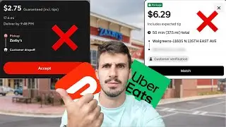 The WORST Doordash Delivery  / Uber Eats Orders OF ALL TIME