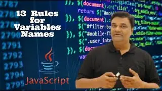 13  Rules for Variables Names JavaScript Full Course (2023) - Beginner to Pro -