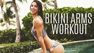 Sleek Arms Await! ✨ BIKINI ARMS WORKOUT: The Ultimate Gym Workout for Toned Body Women! 🚀👙