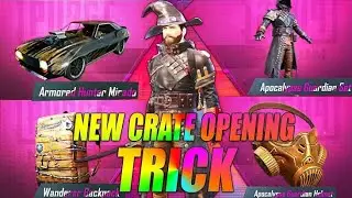 New Trick | How To Get Mythic and legendary items from Crates in Pubg | Only 10 Crates To Open 😱😱