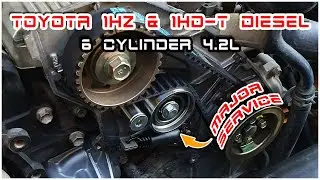 DIY: Toyota Landcruiser 80 Series // 1HZ & 1HD-T Timing Belt & Water Pump Replacement
