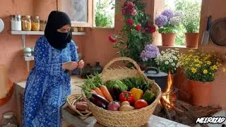 كيف يحضرون أهل القرى في الجزائر لعيد الفطر المبارك . اجمل التحضيرات البسيطة على يوتيوب