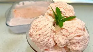 🍦Самое Вкусное Мороженое Которое Я Ела✅Клубничное Мороженое!! В магазине больше не покупаю!!