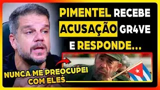 PIMENTEL: ESTOU ENVERGONH4DO DE FALAR ISSO COM VOCÊ, MAS...