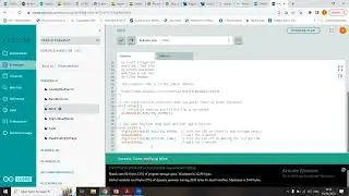 How to run your first program using Arduino web editor