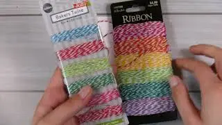 Using twine in cardmaking!|| August 2019 Aliexpress