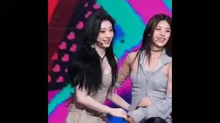They are so sweet #chaerji #itzy
