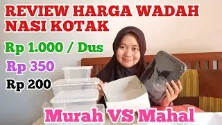 REVIEW HARGA WADAH NASI KOTAK DARI YANG MURAH SAMPAI MAHAL