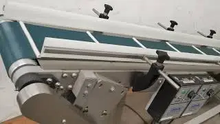BID ON EQUIPMENT: Item 410587 - 8in Wide Cleated Incline Conveyor
