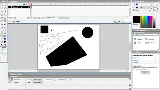 MACROMEDIA FLASH CLASS 1 DRAWING TOOLBAR