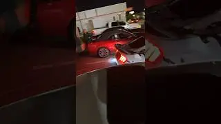 Mustang shooting massive flames 🔥