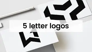 Designing 5 letter logos