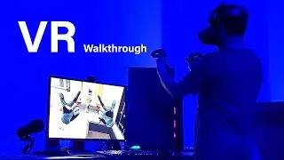 VR Realtime Walkthrough. Aprtment Interior in Unreal Engine 5. EPIC GPULM