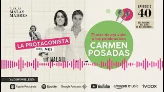 Literatura, mujer y maternidad con Carmen Posadas