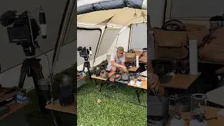 ทำอาหารที่แคมป์ 🌤️ #camping #chill #travel #camp #camper #campinglife #life #lifestyle #cooking