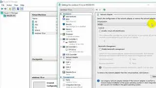 How to change LAN name in Hyper v or virtual machine