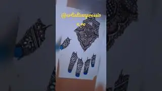 Beautiful Henna Design @artisticexpression