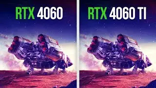 RTX 4060 vs. RTX 4060 Ti | Comparison in 11 Games (1080p)