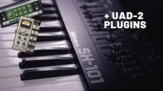 Roland SH-101 + Universal Audio UAD-2 Plugins (No Talking)