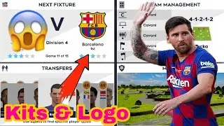 How To Create Barcelona New Kits & Logo 2021 | Dream League Soccer 2021 Kits & Logo