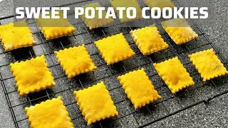 Chewy sweet potato cookies | How to make sweet potato cookies | Naturally sweet with no added sugar