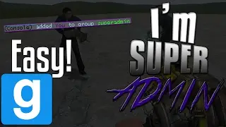 *WORKING* EASIEST way to become SUPER ADMIN on GMOD! No download!