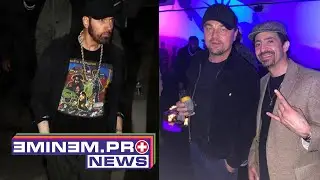 Eminem Spotted in Photo With Leonardo DiCaprio